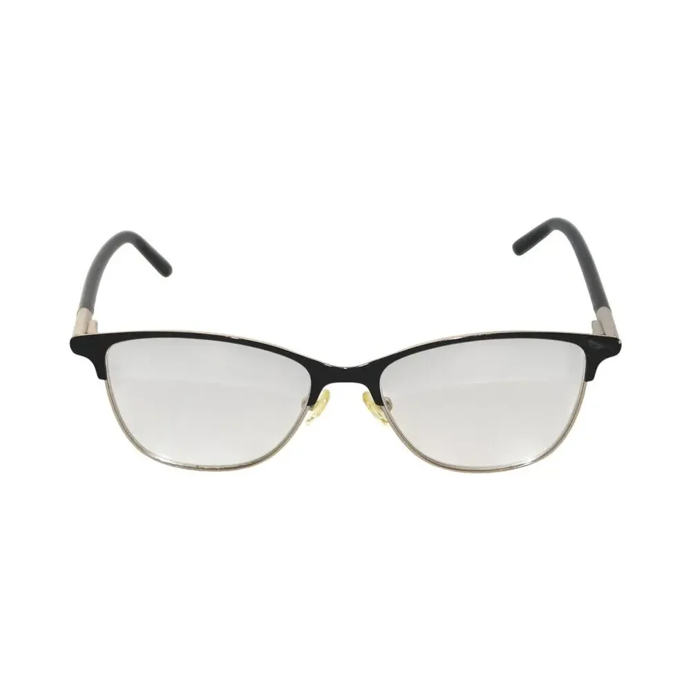Clavin Klein Glasses Glass Frames Black Silver Cateye